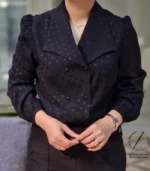 شومیز یقه امریکایی