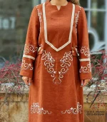 پیراهن دارچین