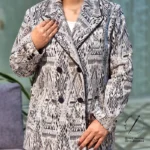 کت ژاکارد لوزی